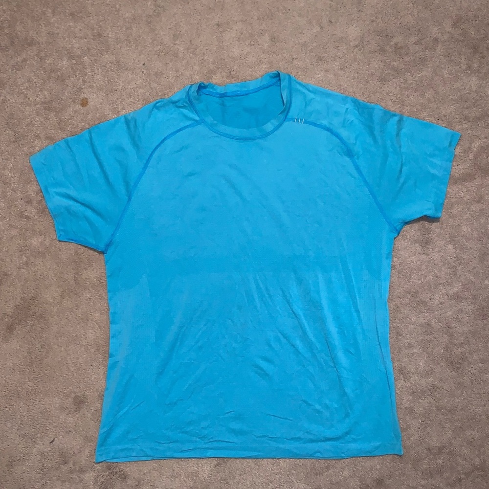 THE Basic Five Year Baby Blue Casual T Shirt XL